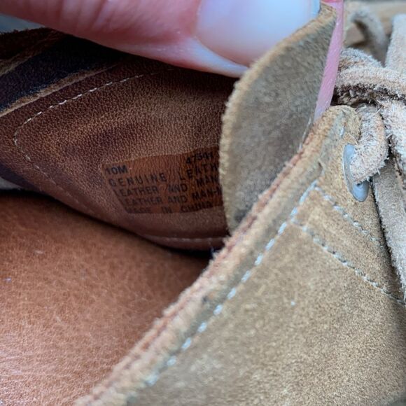 Timberland slip on men’s loafers classic brown suede leather men’s size 10 main image 6
